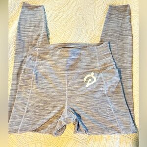 Peloton Striped shades of Blue Leggings